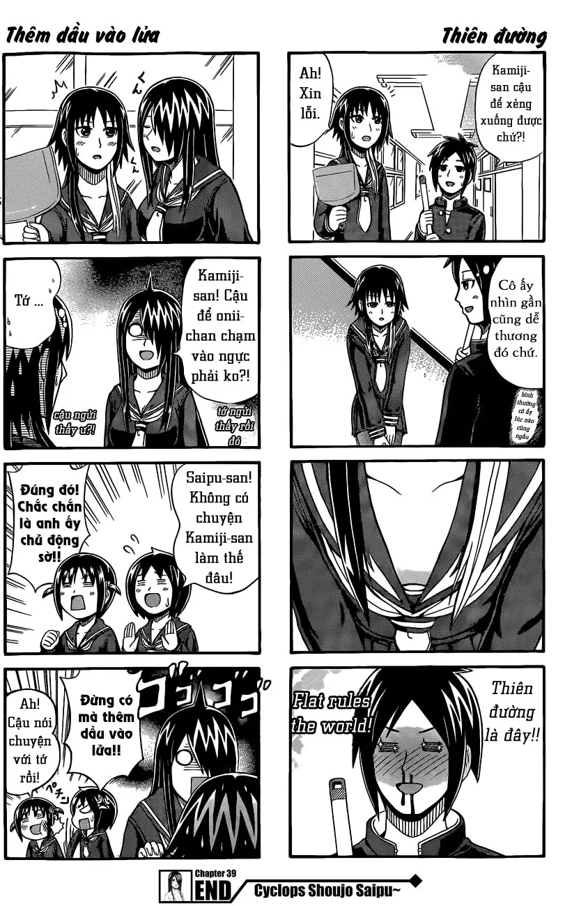 Cyclops Shoujo Saipu Chapter 39 - Trang 8