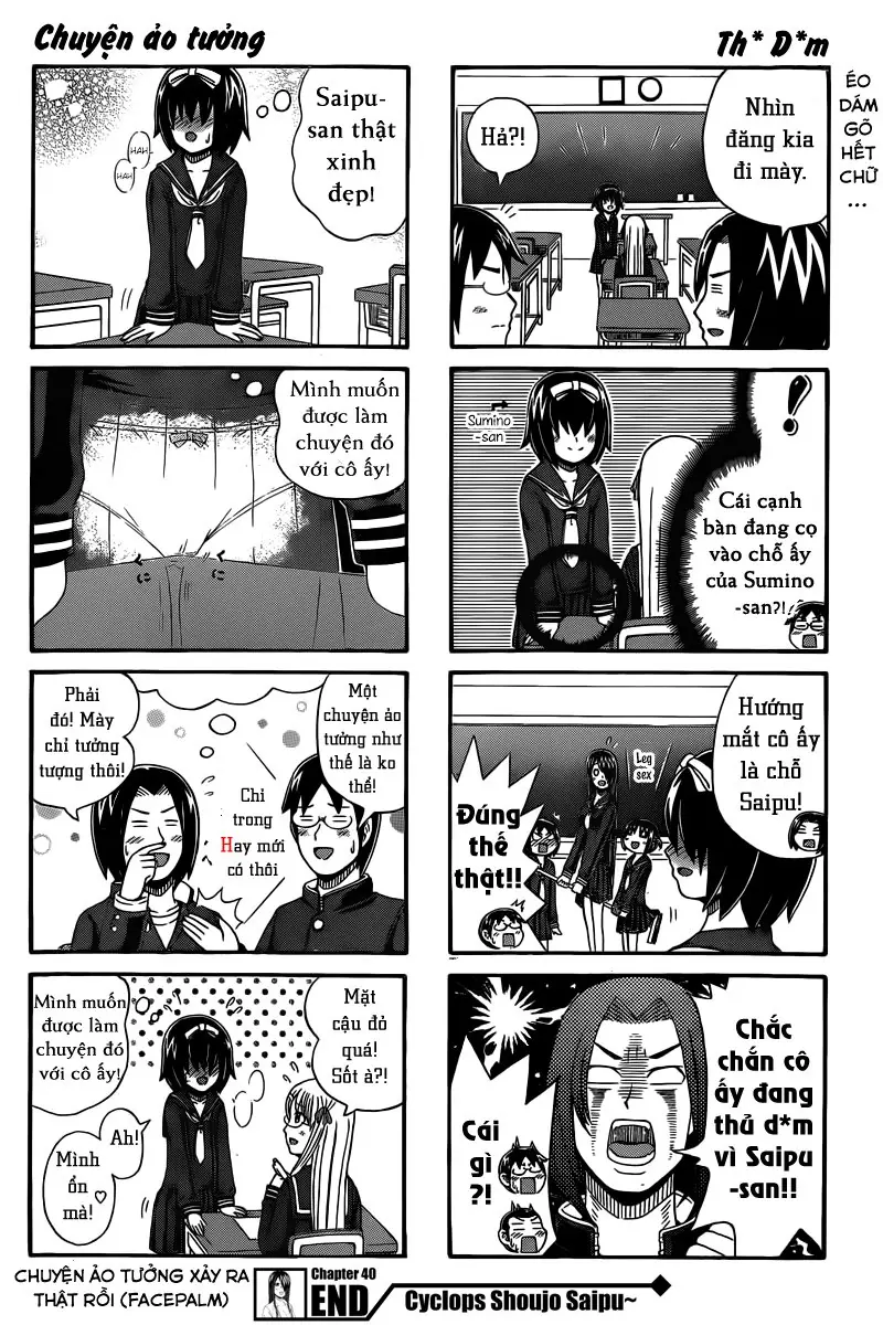 Cyclops Shoujo Saipu Chapter 40 - Trang 8