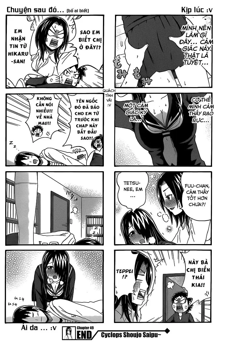 Cyclops Shoujo Saipu Chapter 49 - Trang 7