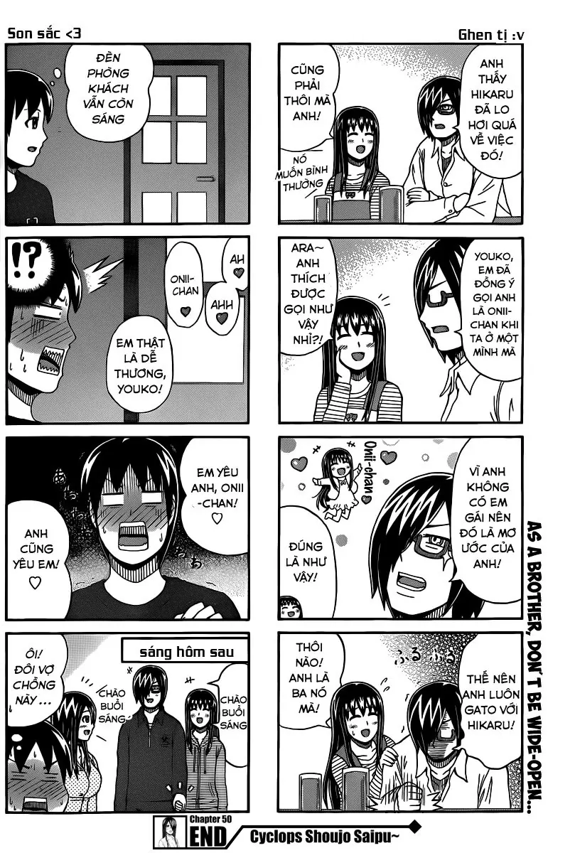 Cyclops Shoujo Saipu Chapter 50 - Trang 8