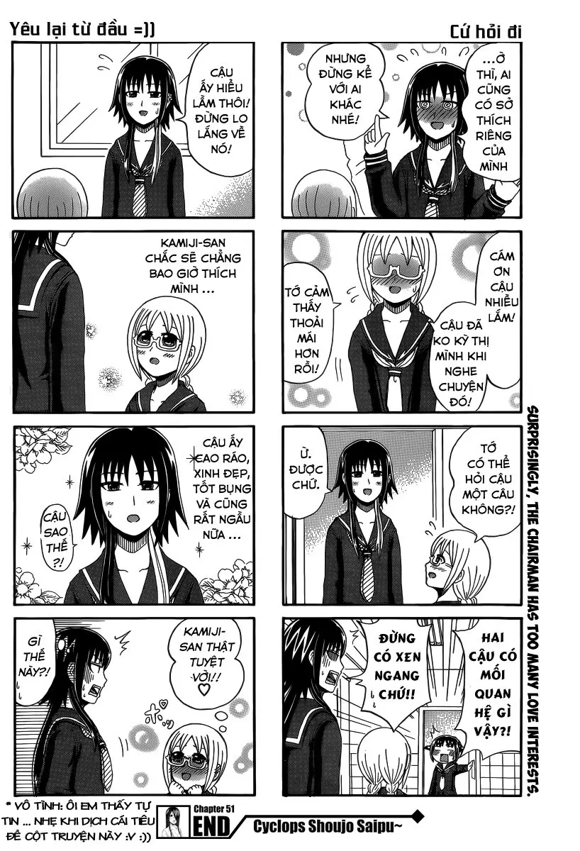 Cyclops Shoujo Saipu Chapter 51 - Trang 7