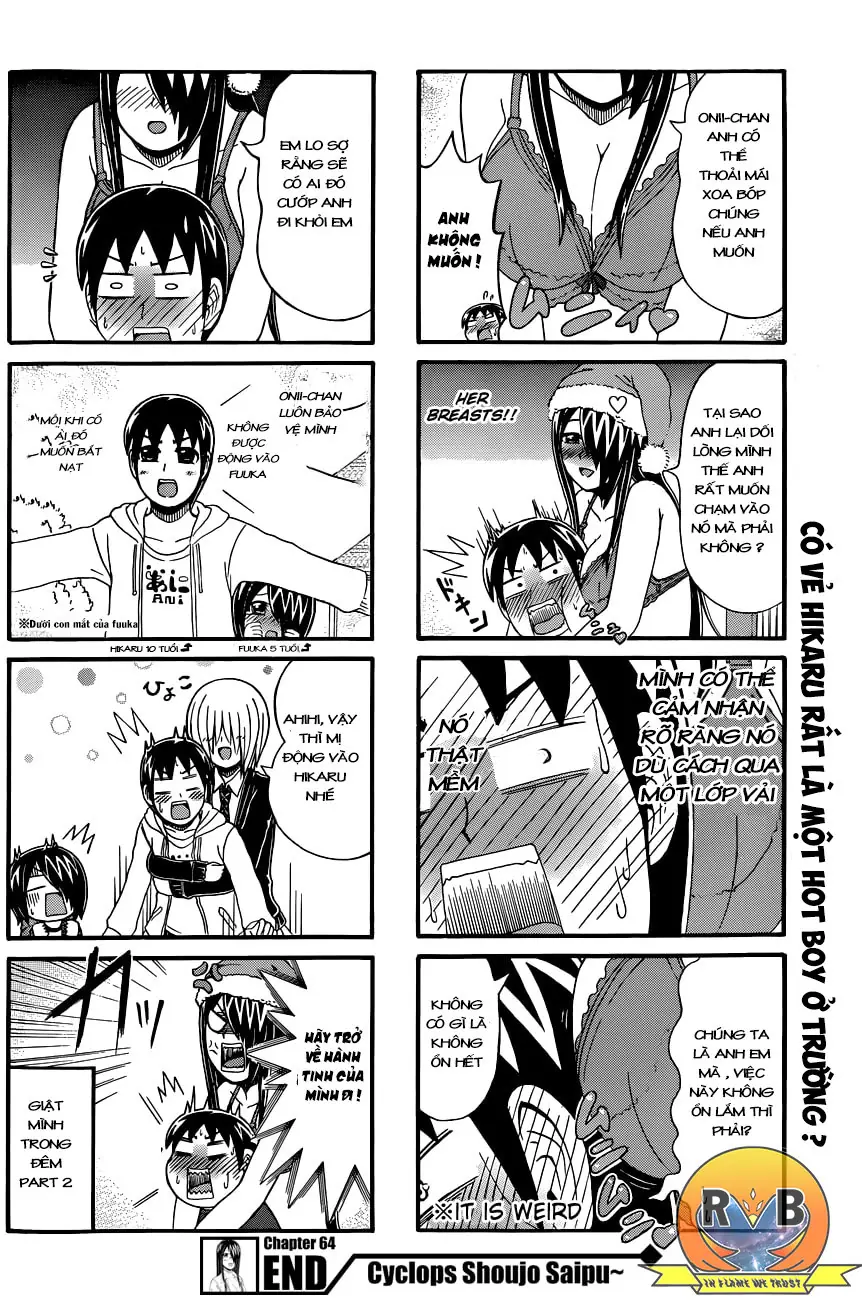 Cyclops Shoujo Saipu Chapter 64 - Trang 6