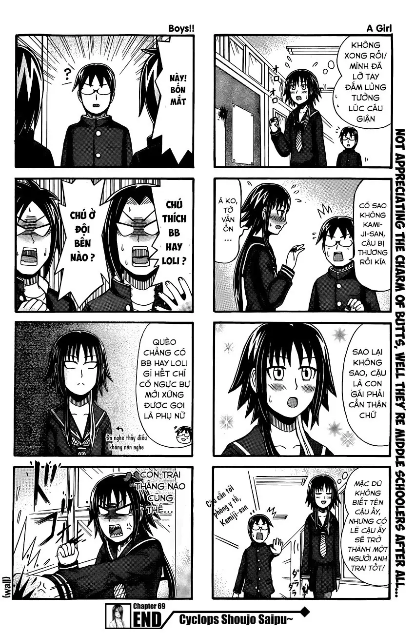 Cyclops Shoujo Saipu Chapter 69 - Trang 7