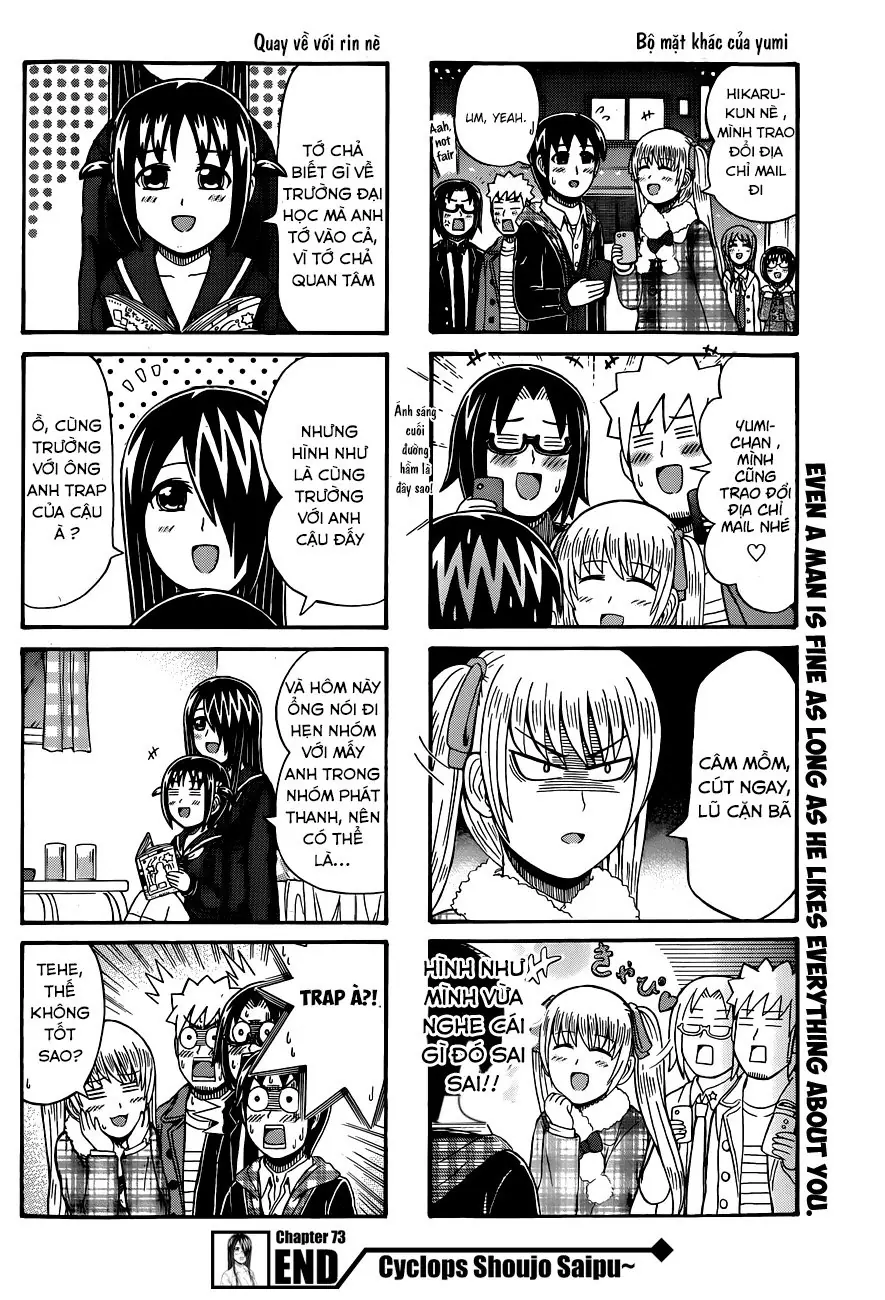 Cyclops Shoujo Saipu Chapter 73 - Trang 6