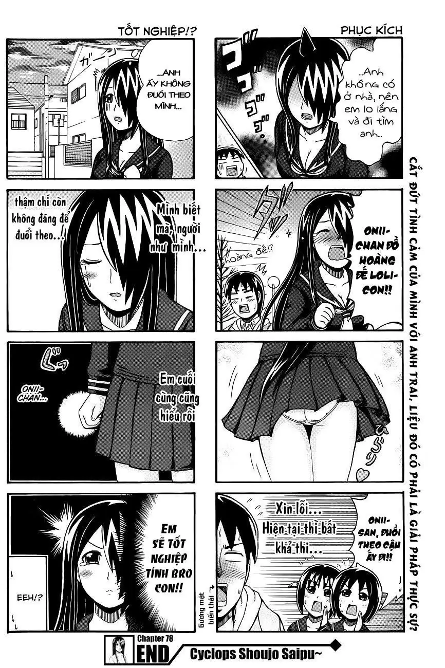 Cyclops Shoujo Saipu Chapter 78 - Trang 9