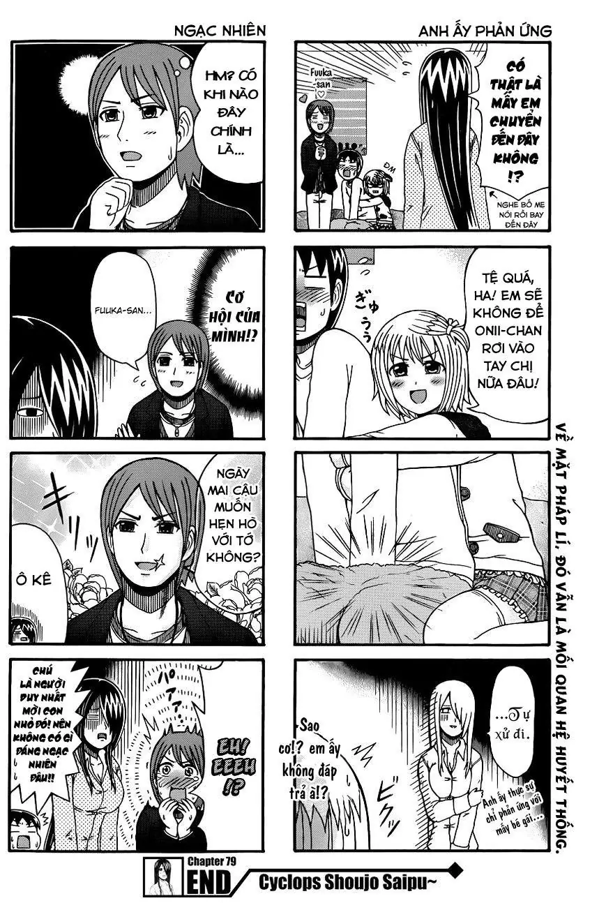 Cyclops Shoujo Saipu Chapter 79 - Trang 9