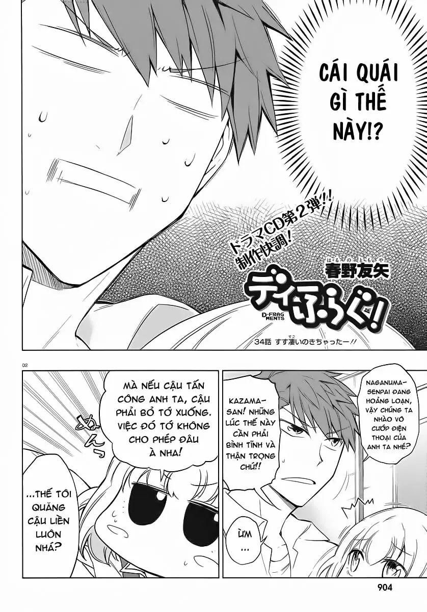 D-Frag! Chapter 34 - Trang 3
