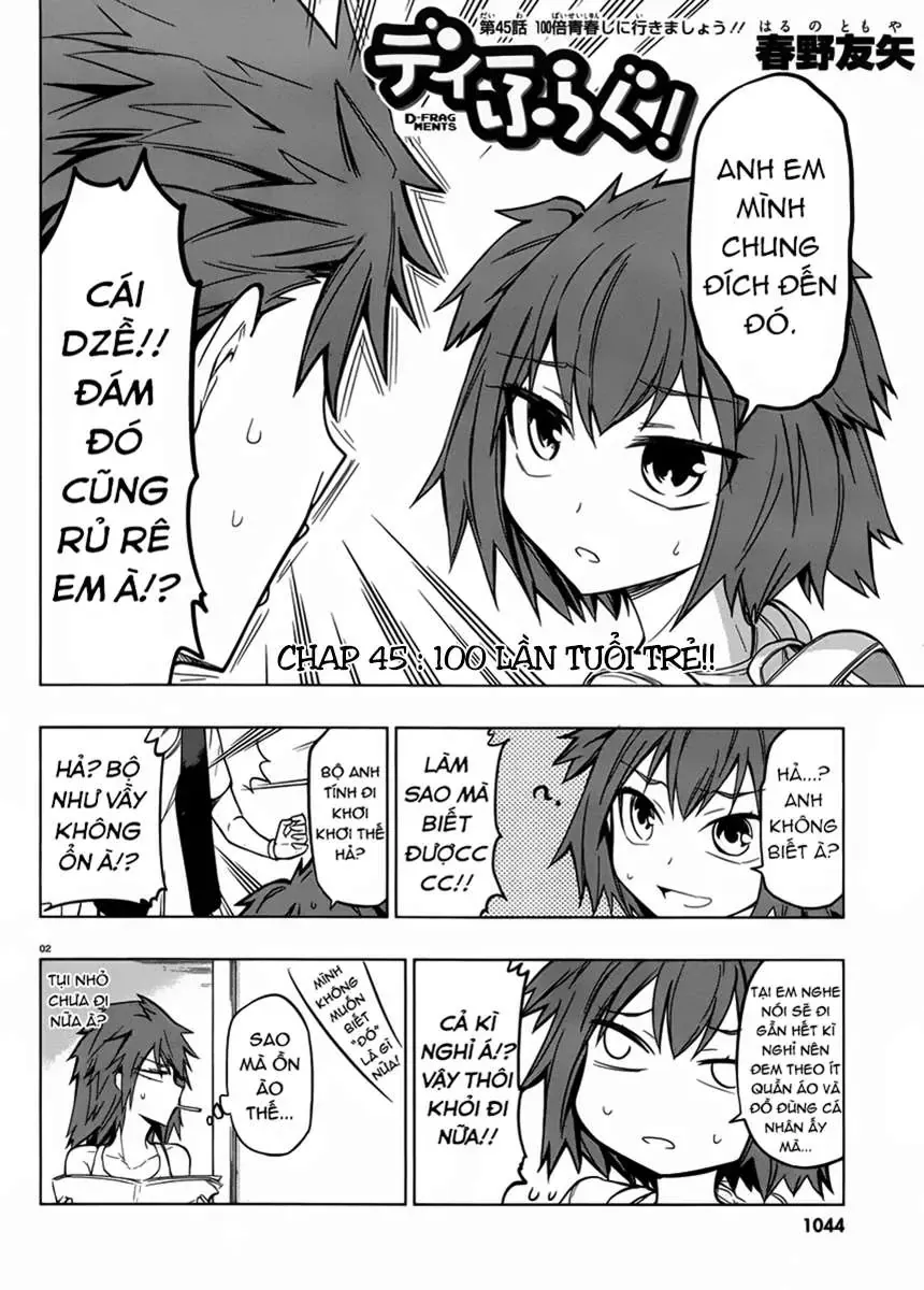 D-Frag! Chapter 45 - Trang 3