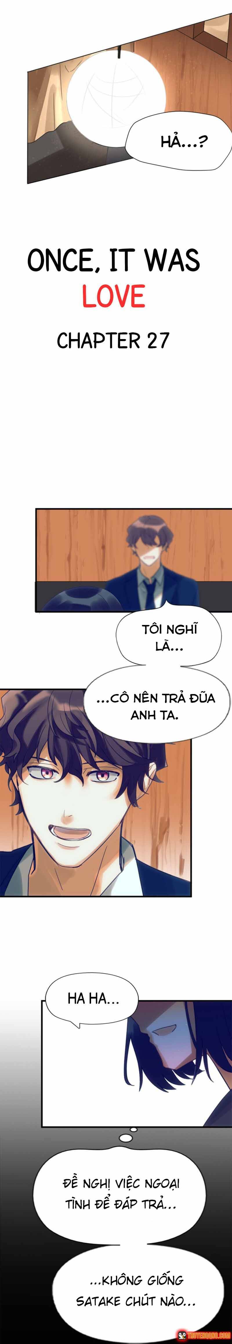 Đã Từng Gọi Là Tình Yêu Chapter 27 - Trang 4