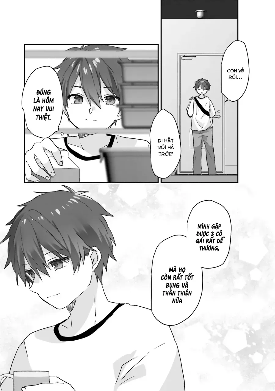 Daigaku Nyuugakuji Kara Uwasa Sareteita Bishoujo San Shimai, Ikiwakareteita Gimai Datta. Chapter 1 - Trang 31