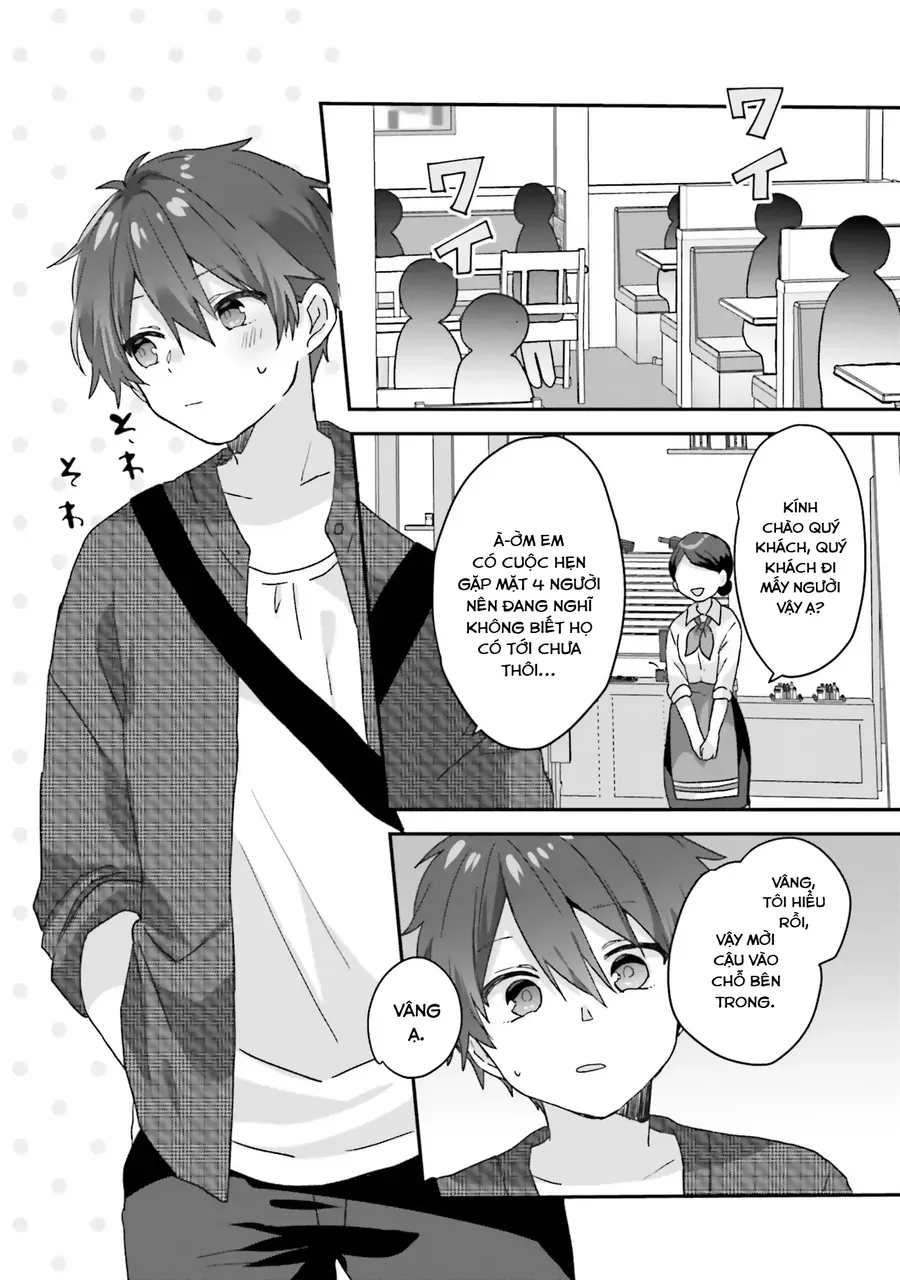 Daigaku Nyuugakuji Kara Uwasa Sareteita Bishoujo San Shimai, Ikiwakareteita Gimai Datta. Chapter 1 - Trang 35