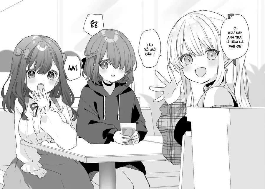 Daigaku Nyuugakuji Kara Uwasa Sareteita Bishoujo San Shimai, Ikiwakareteita Gimai Datta. Chapter 1 - Trang 36