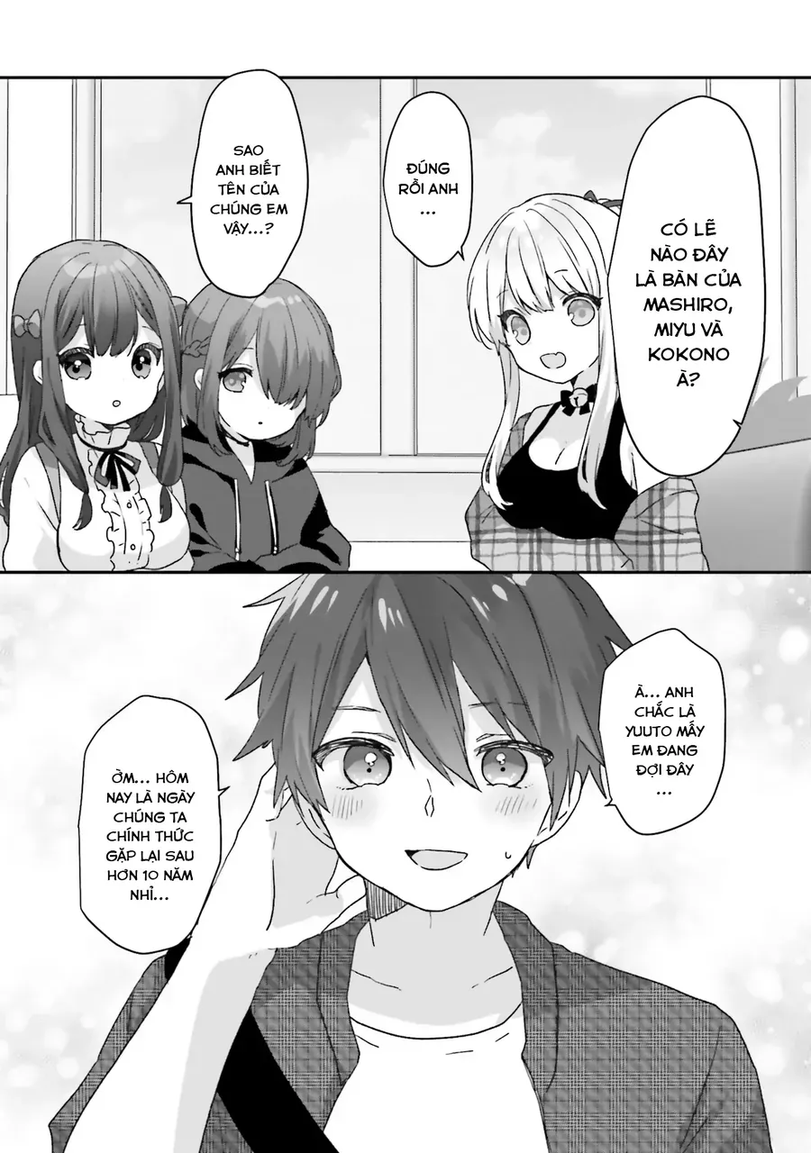Daigaku Nyuugakuji Kara Uwasa Sareteita Bishoujo San Shimai, Ikiwakareteita Gimai Datta. Chapter 1 - Trang 40