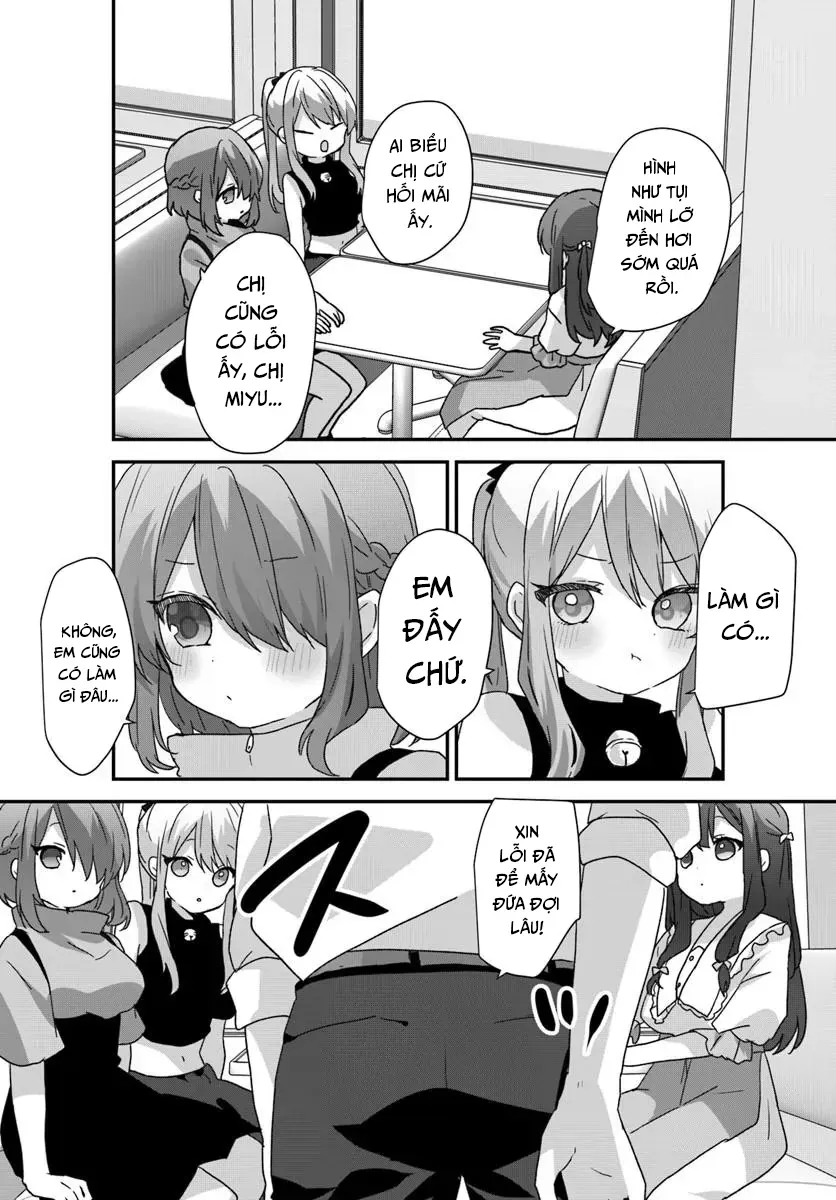 Daigaku Nyuugakuji Kara Uwasa Sareteita Bishoujo San Shimai, Ikiwakareteita Gimai Datta. Chapter 10 - Trang 14