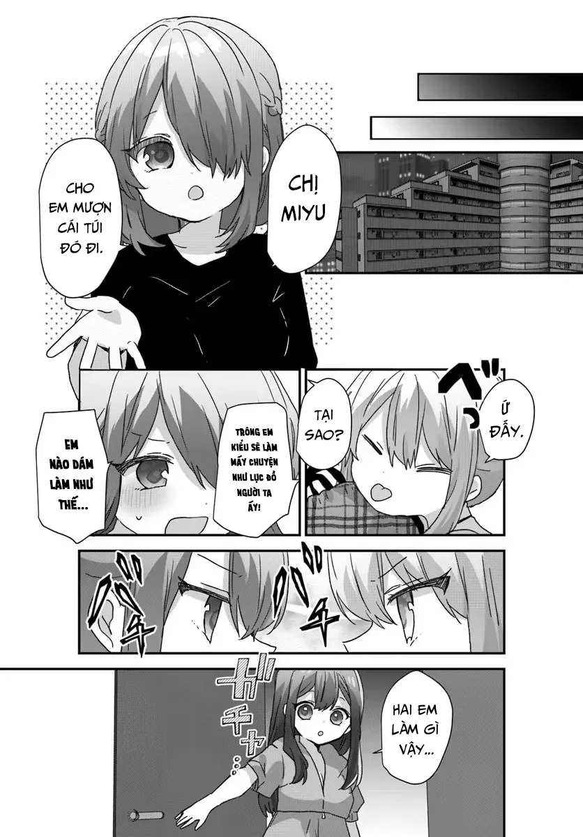 Daigaku Nyuugakuji Kara Uwasa Sareteita Bishoujo San Shimai, Ikiwakareteita Gimai Datta. Chapter 10 - Trang 20