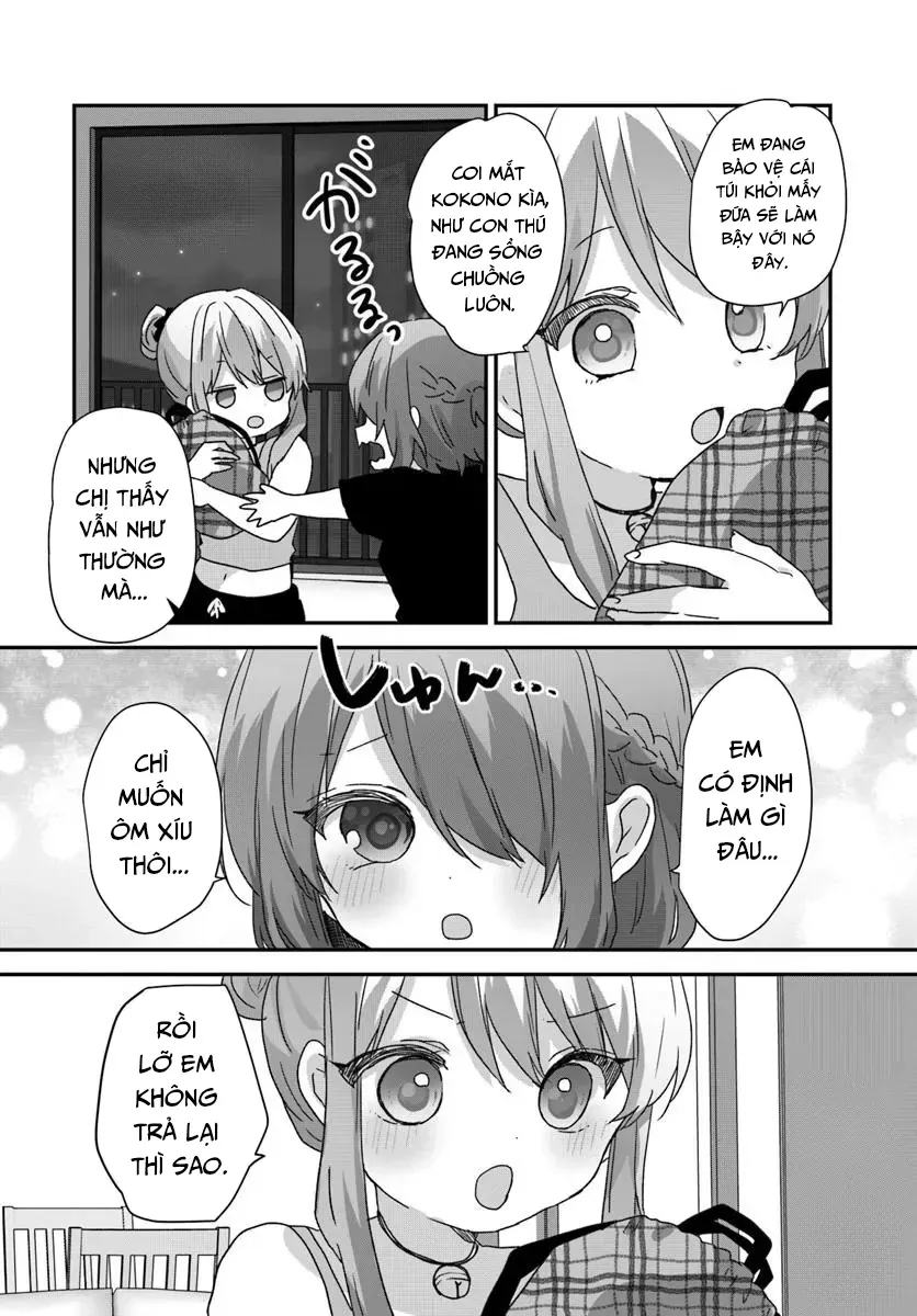 Daigaku Nyuugakuji Kara Uwasa Sareteita Bishoujo San Shimai, Ikiwakareteita Gimai Datta. Chapter 10 - Trang 21