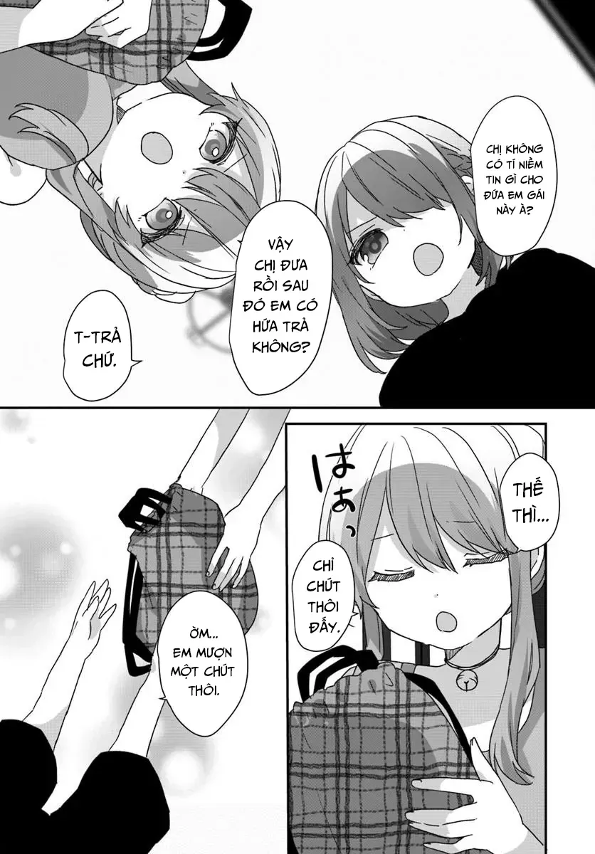 Daigaku Nyuugakuji Kara Uwasa Sareteita Bishoujo San Shimai, Ikiwakareteita Gimai Datta. Chapter 10 - Trang 22