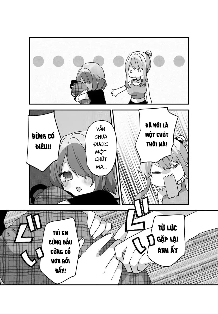 Daigaku Nyuugakuji Kara Uwasa Sareteita Bishoujo San Shimai, Ikiwakareteita Gimai Datta. Chapter 10 - Trang 24