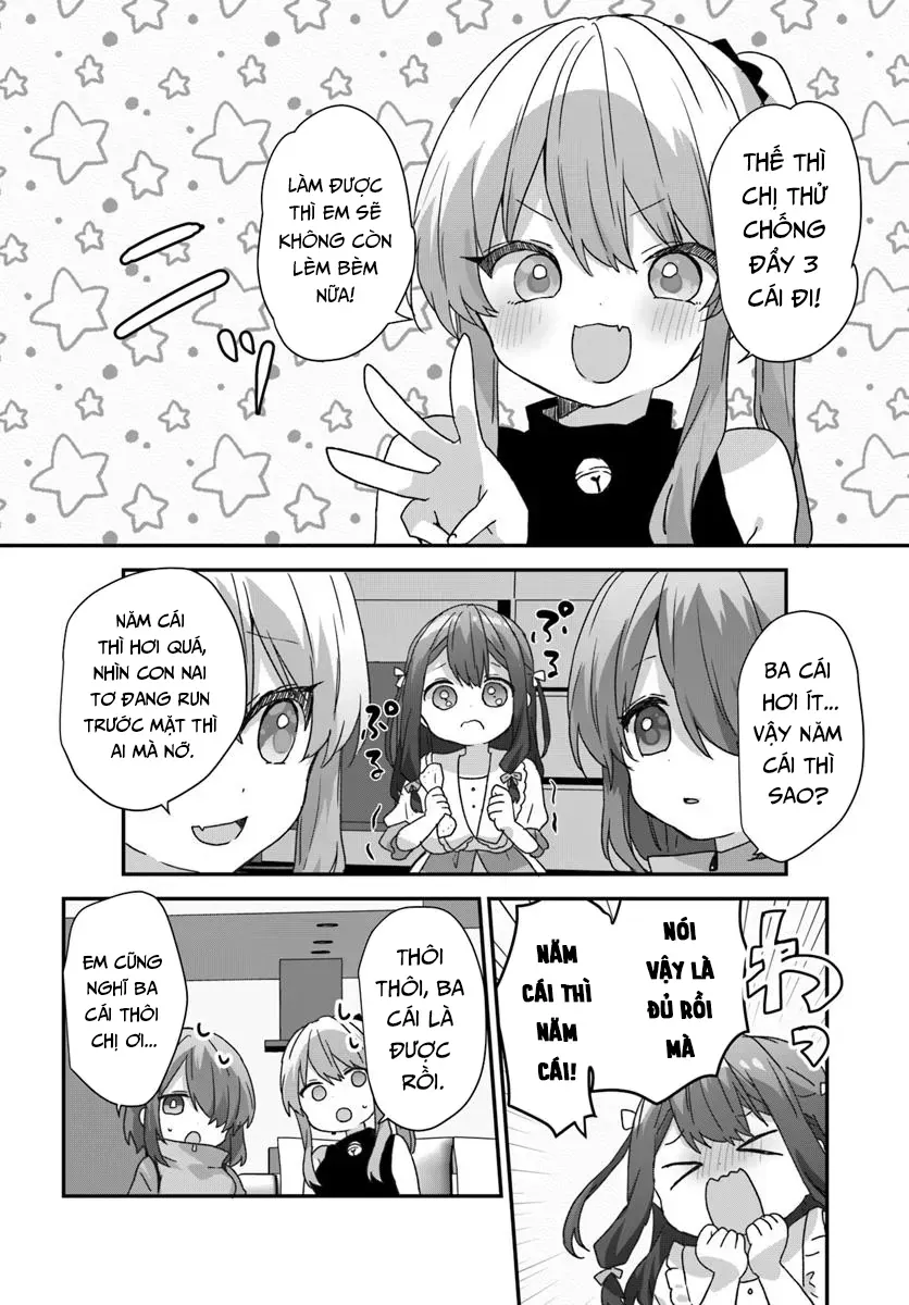Daigaku Nyuugakuji Kara Uwasa Sareteita Bishoujo San Shimai, Ikiwakareteita Gimai Datta. Chapter 10 - Trang 7