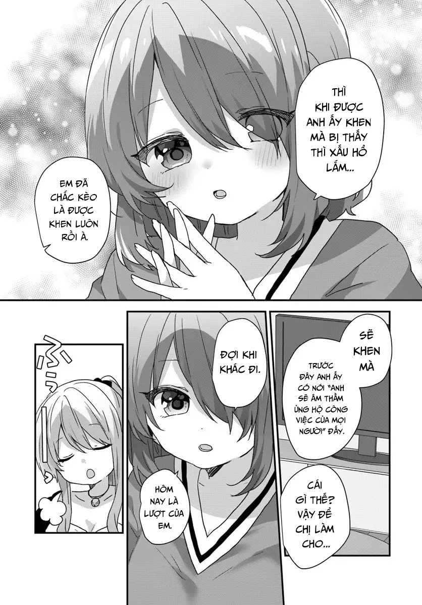 Daigaku Nyuugakuji Kara Uwasa Sareteita Bishoujo San Shimai, Ikiwakareteita Gimai Datta. Chapter 11 - Trang 11