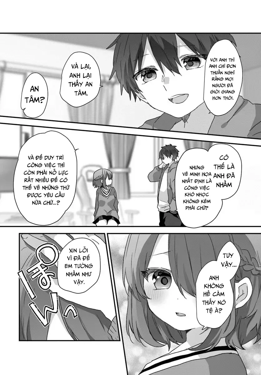 Daigaku Nyuugakuji Kara Uwasa Sareteita Bishoujo San Shimai, Ikiwakareteita Gimai Datta. Chapter 11 - Trang 17