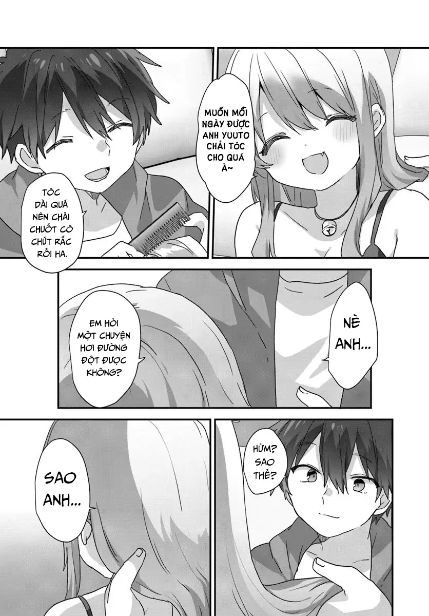 Daigaku Nyuugakuji Kara Uwasa Sareteita Bishoujo San Shimai, Ikiwakareteita Gimai Datta. Chapter 11 - Trang 21