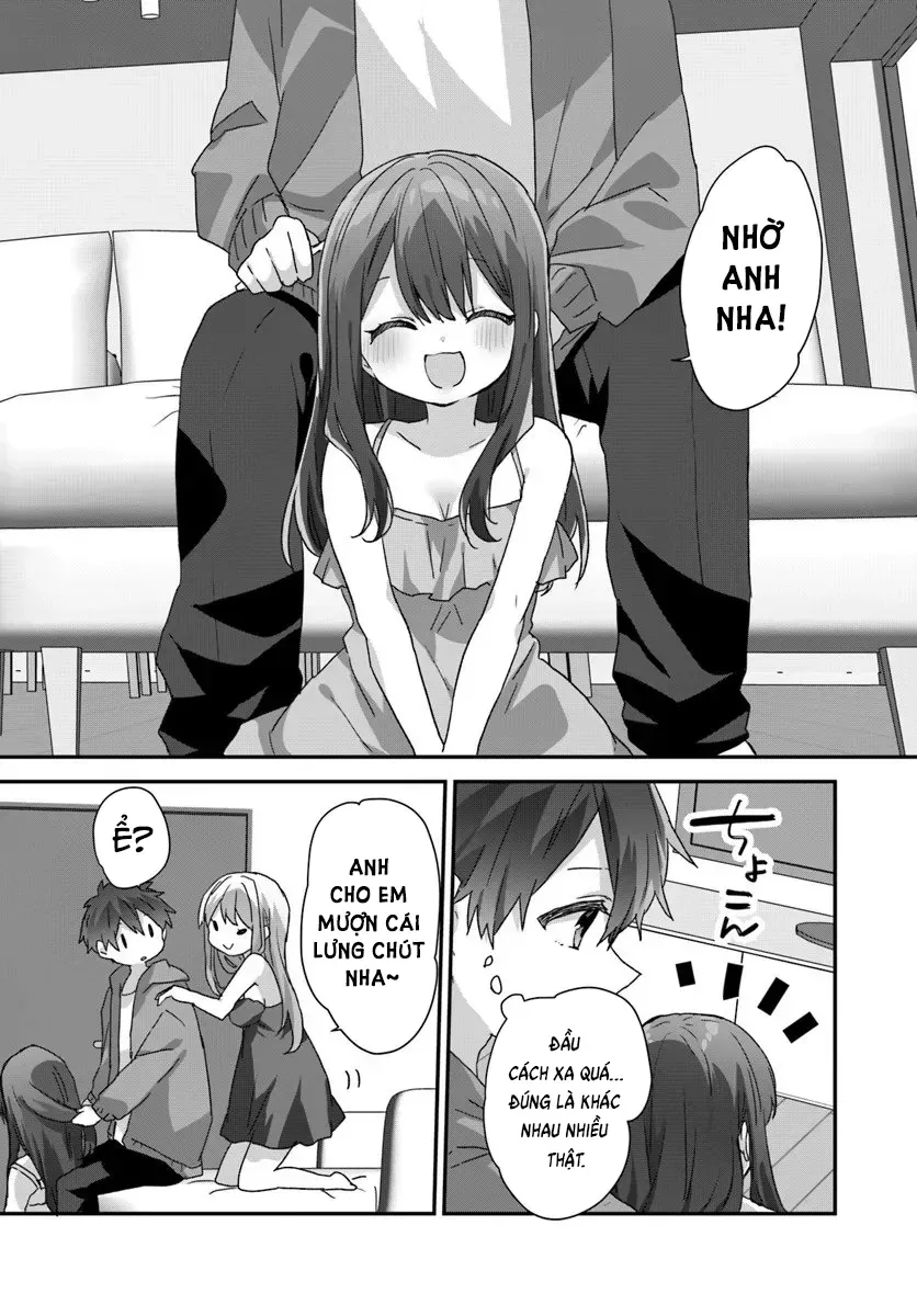 Daigaku Nyuugakuji Kara Uwasa Sareteita Bishoujo San Shimai, Ikiwakareteita Gimai Datta. Chapter 11 - Trang 24