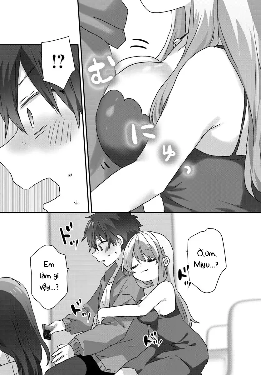 Daigaku Nyuugakuji Kara Uwasa Sareteita Bishoujo San Shimai, Ikiwakareteita Gimai Datta. Chapter 11 - Trang 25
