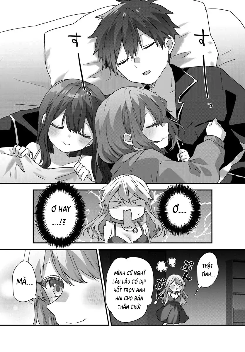 Daigaku Nyuugakuji Kara Uwasa Sareteita Bishoujo San Shimai, Ikiwakareteita Gimai Datta. Chapter 11 - Trang 31