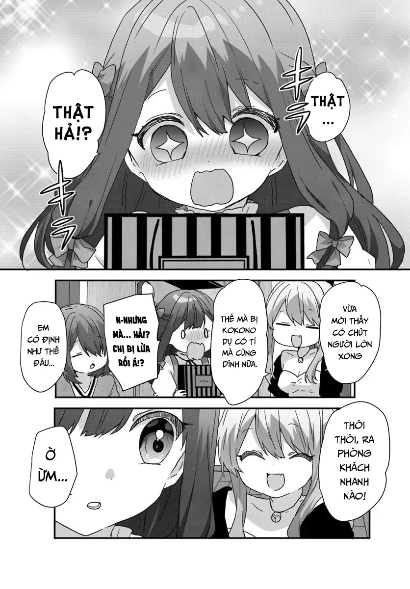 Daigaku Nyuugakuji Kara Uwasa Sareteita Bishoujo San Shimai, Ikiwakareteita Gimai Datta. Chapter 11 - Trang 6