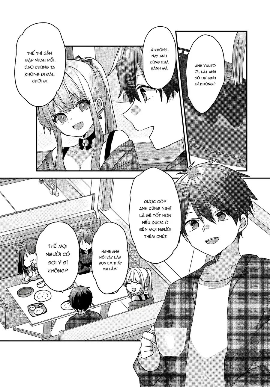 Daigaku Nyuugakuji Kara Uwasa Sareteita Bishoujo San Shimai, Ikiwakareteita Gimai Datta. Chapter 2 - Trang 11