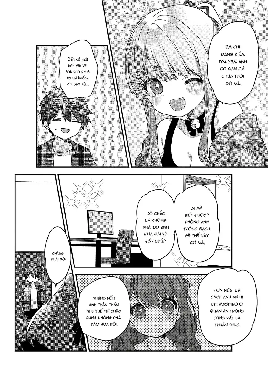 Daigaku Nyuugakuji Kara Uwasa Sareteita Bishoujo San Shimai, Ikiwakareteita Gimai Datta. Chapter 2 - Trang 15