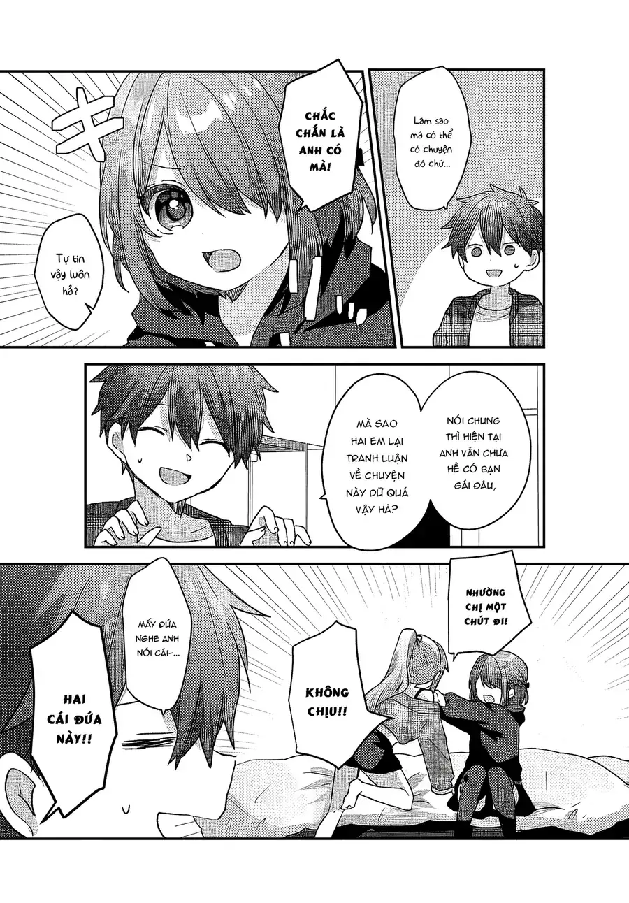 Daigaku Nyuugakuji Kara Uwasa Sareteita Bishoujo San Shimai, Ikiwakareteita Gimai Datta. Chapter 2 - Trang 17
