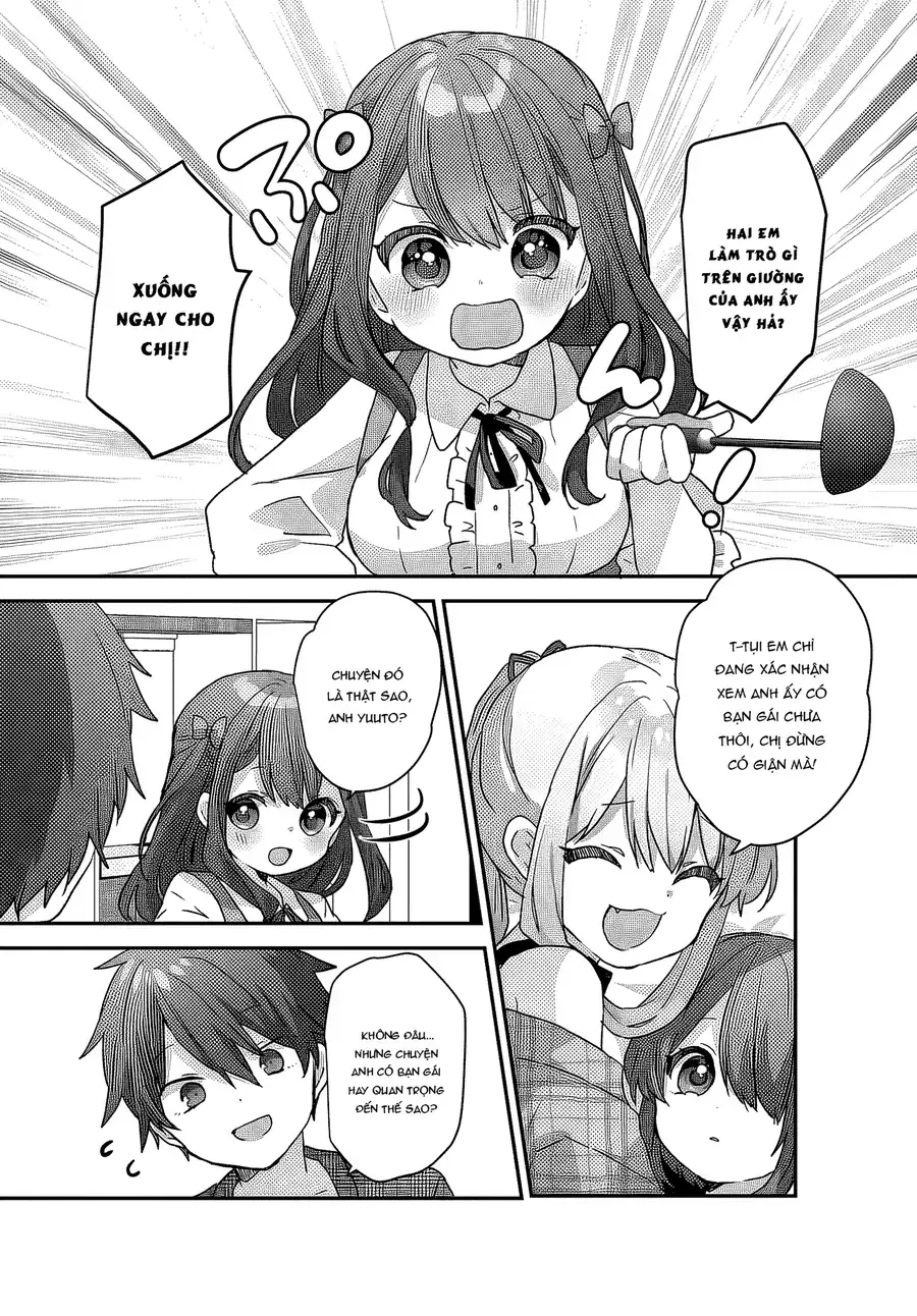 Daigaku Nyuugakuji Kara Uwasa Sareteita Bishoujo San Shimai, Ikiwakareteita Gimai Datta. Chapter 2 - Trang 18