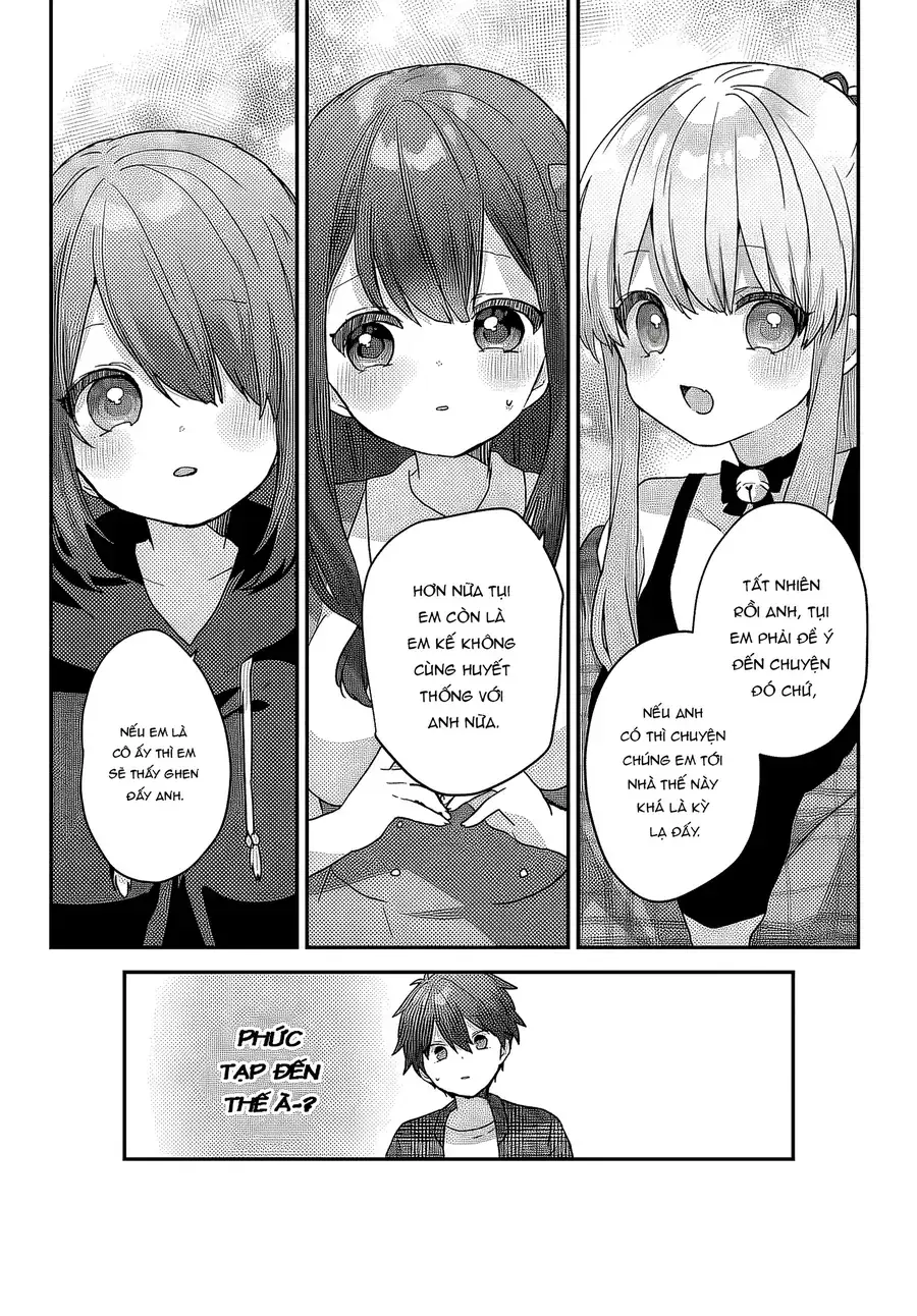 Daigaku Nyuugakuji Kara Uwasa Sareteita Bishoujo San Shimai, Ikiwakareteita Gimai Datta. Chapter 2 - Trang 19