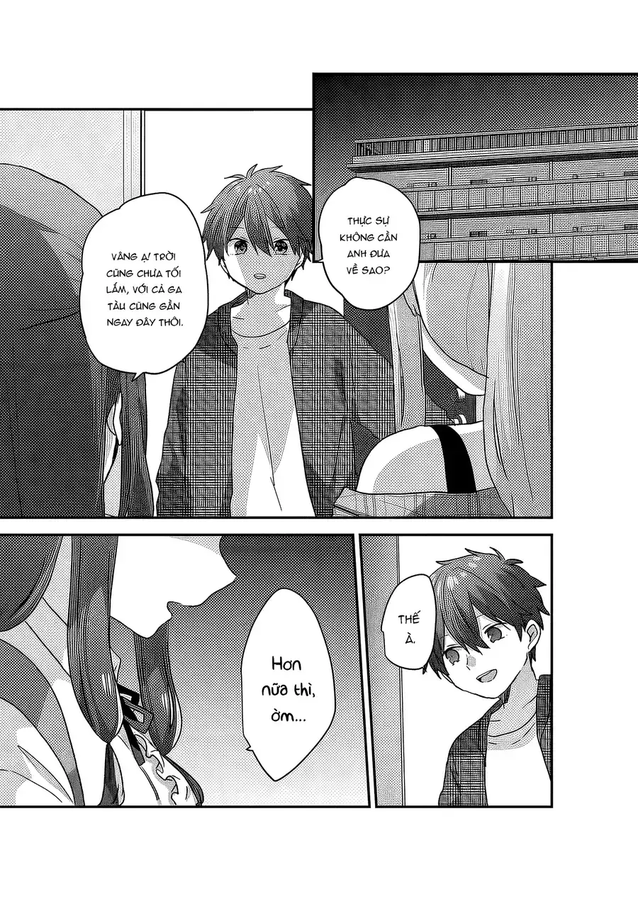 Daigaku Nyuugakuji Kara Uwasa Sareteita Bishoujo San Shimai, Ikiwakareteita Gimai Datta. Chapter 2 - Trang 22