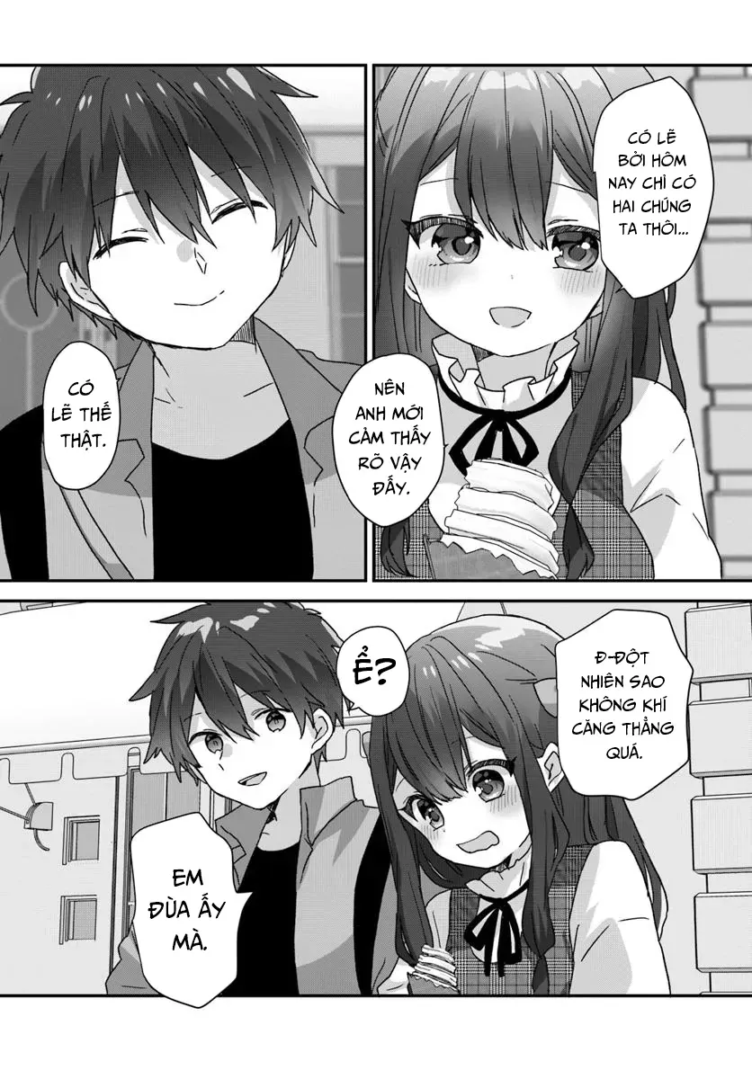 Daigaku Nyuugakuji Kara Uwasa Sareteita Bishoujo San Shimai, Ikiwakareteita Gimai Datta. Chapter 4 - Trang 14