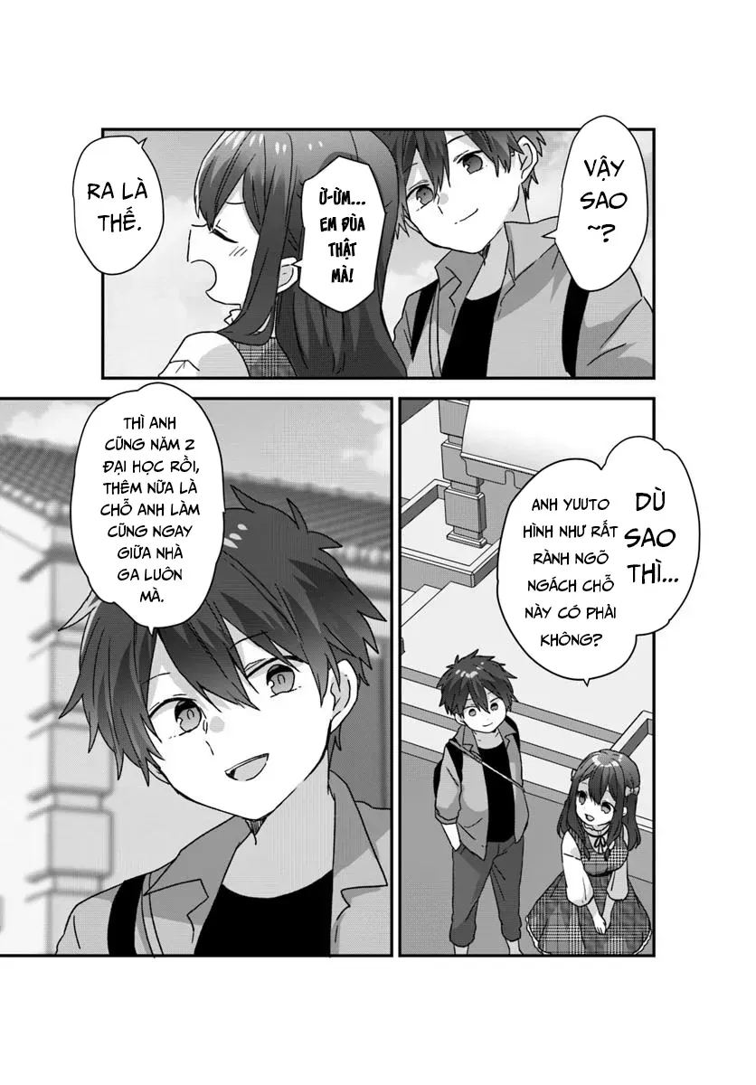 Daigaku Nyuugakuji Kara Uwasa Sareteita Bishoujo San Shimai, Ikiwakareteita Gimai Datta. Chapter 4 - Trang 15