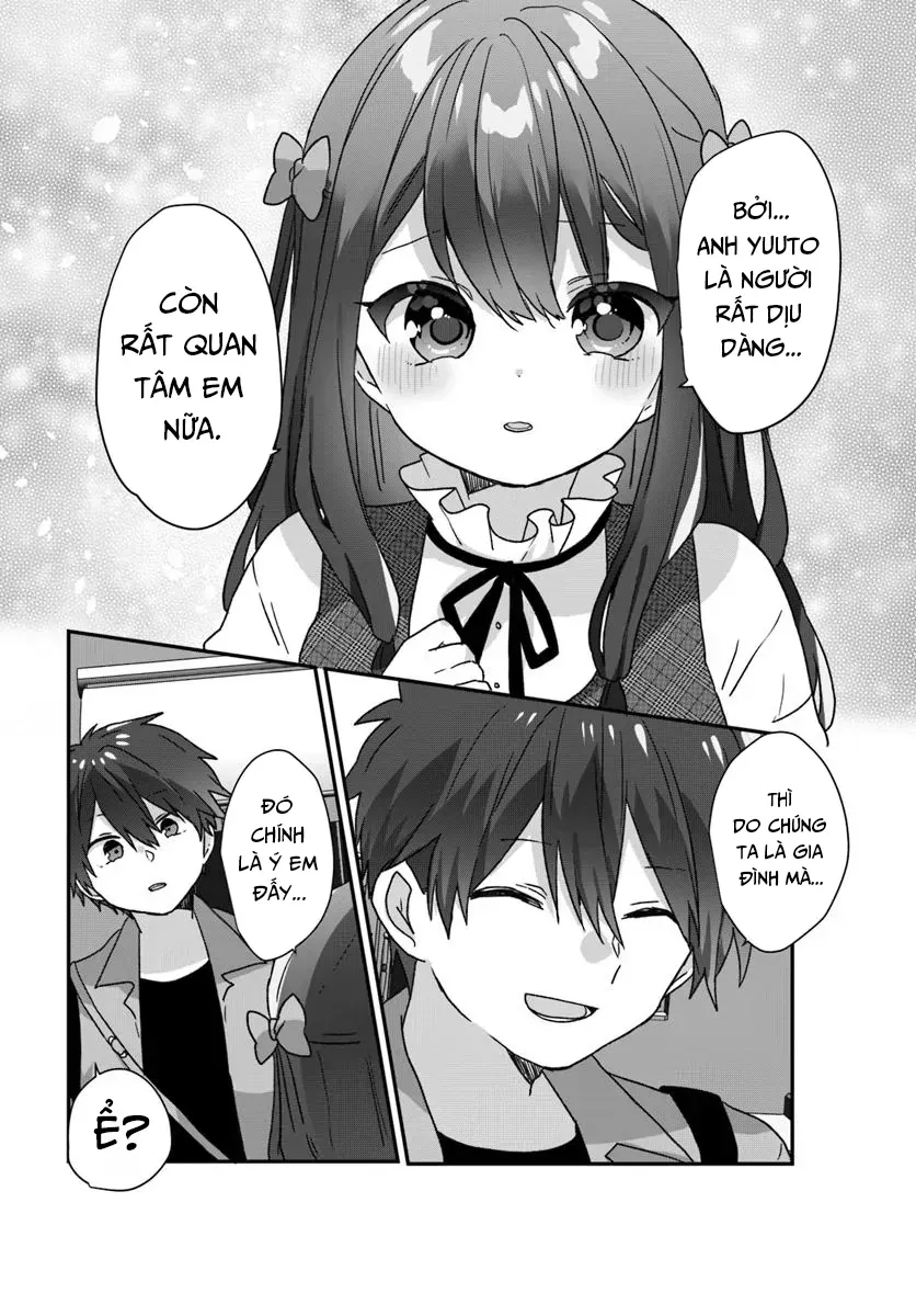 Daigaku Nyuugakuji Kara Uwasa Sareteita Bishoujo San Shimai, Ikiwakareteita Gimai Datta. Chapter 4 - Trang 17