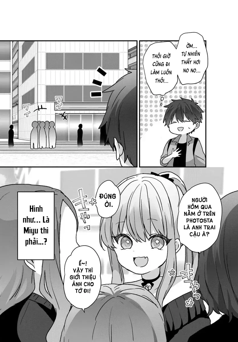 Daigaku Nyuugakuji Kara Uwasa Sareteita Bishoujo San Shimai, Ikiwakareteita Gimai Datta. Chapter 4 - Trang 22