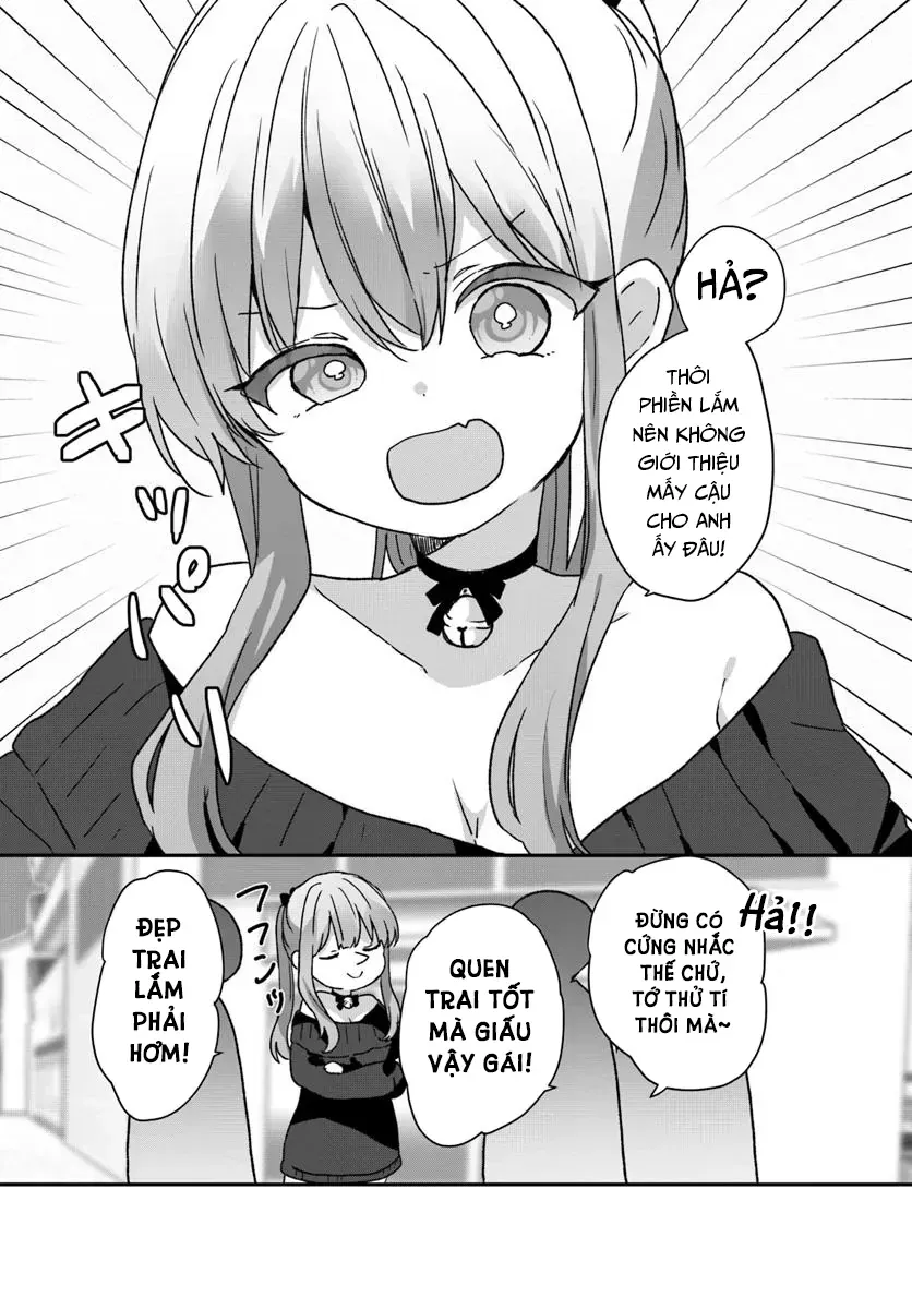 Daigaku Nyuugakuji Kara Uwasa Sareteita Bishoujo San Shimai, Ikiwakareteita Gimai Datta. Chapter 4 - Trang 23