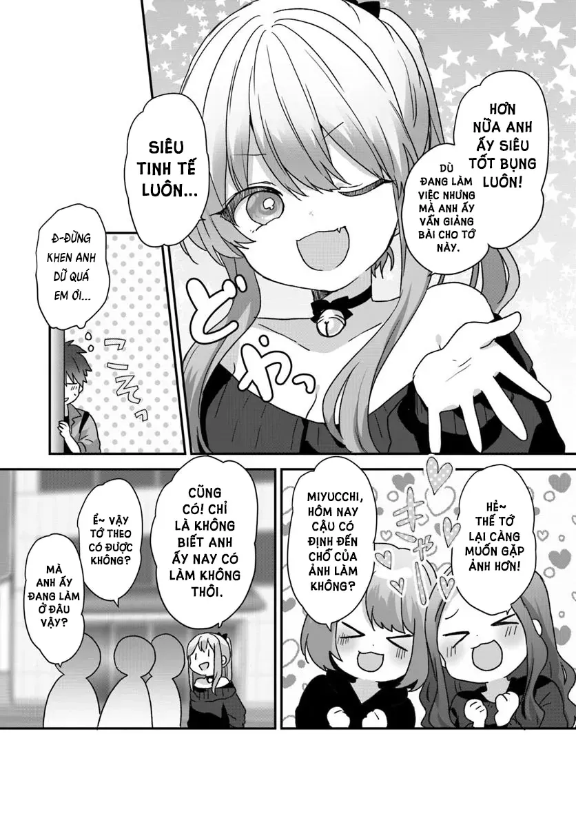 Daigaku Nyuugakuji Kara Uwasa Sareteita Bishoujo San Shimai, Ikiwakareteita Gimai Datta. Chapter 4 - Trang 24