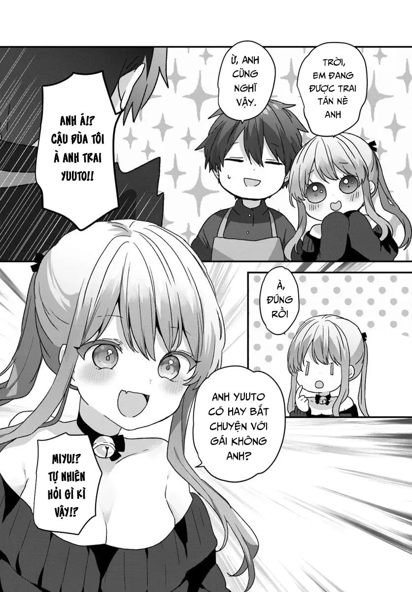 Daigaku Nyuugakuji Kara Uwasa Sareteita Bishoujo San Shimai, Ikiwakareteita Gimai Datta. Chapter 5 - Trang 11