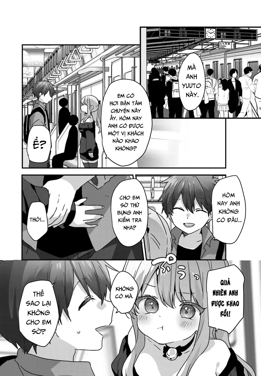 Daigaku Nyuugakuji Kara Uwasa Sareteita Bishoujo San Shimai, Ikiwakareteita Gimai Datta. Chapter 5 - Trang 14
