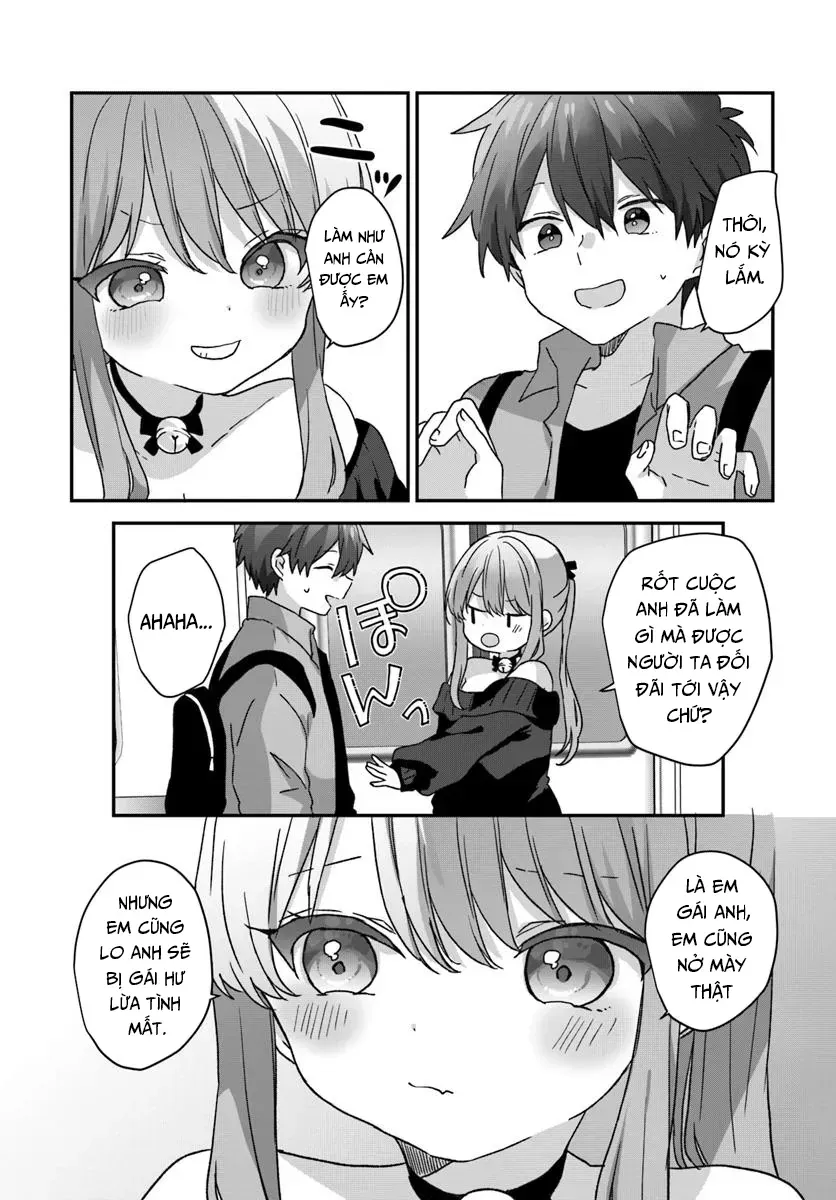 Daigaku Nyuugakuji Kara Uwasa Sareteita Bishoujo San Shimai, Ikiwakareteita Gimai Datta. Chapter 5 - Trang 15
