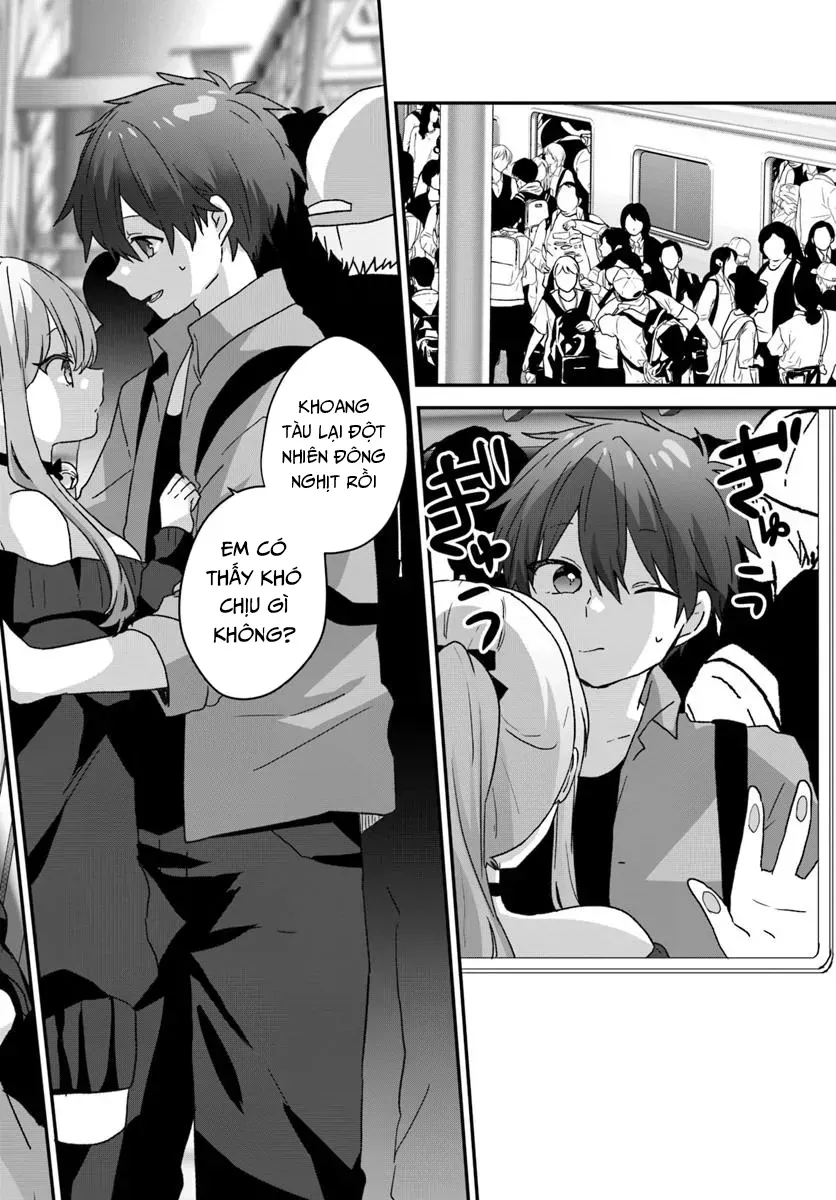 Daigaku Nyuugakuji Kara Uwasa Sareteita Bishoujo San Shimai, Ikiwakareteita Gimai Datta. Chapter 5 - Trang 17