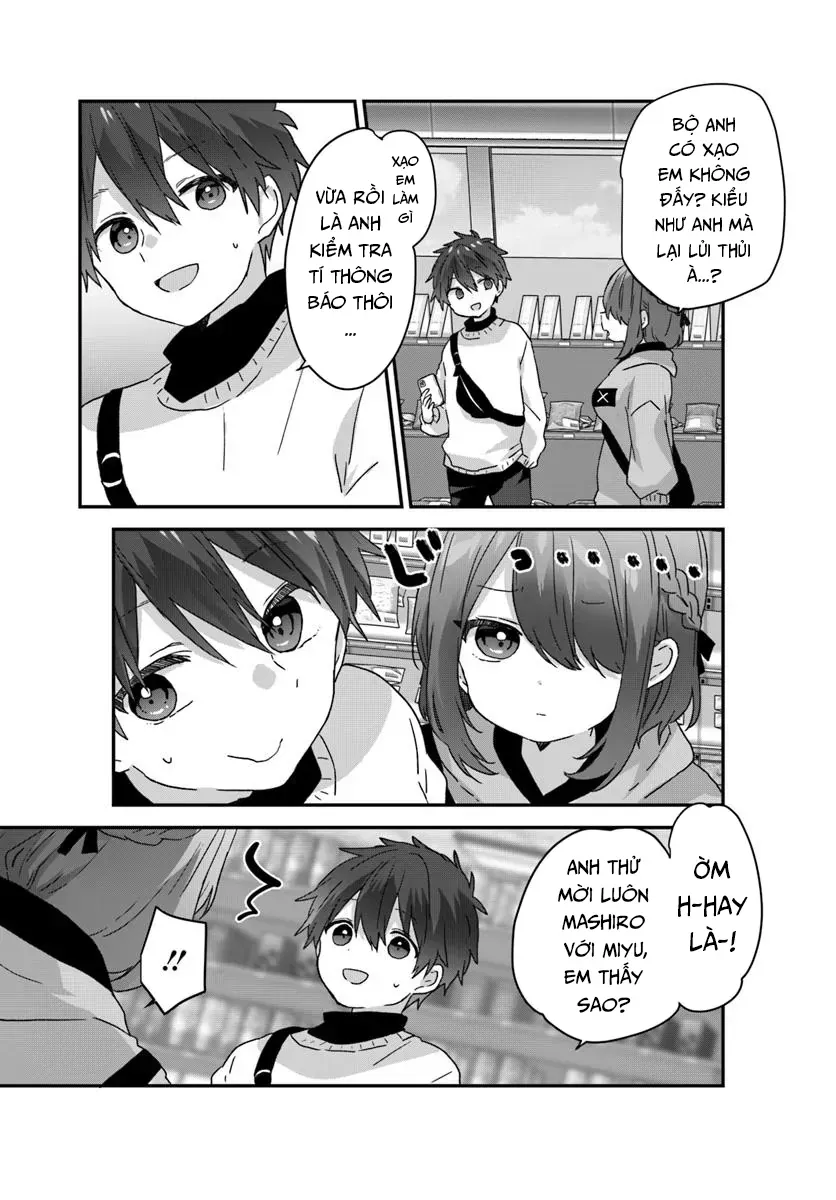 Daigaku Nyuugakuji Kara Uwasa Sareteita Bishoujo San Shimai, Ikiwakareteita Gimai Datta. Chapter 6 - Trang 10