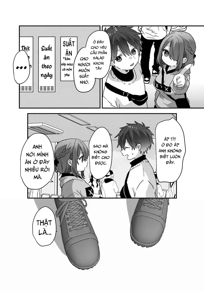 Daigaku Nyuugakuji Kara Uwasa Sareteita Bishoujo San Shimai, Ikiwakareteita Gimai Datta. Chapter 6 - Trang 14