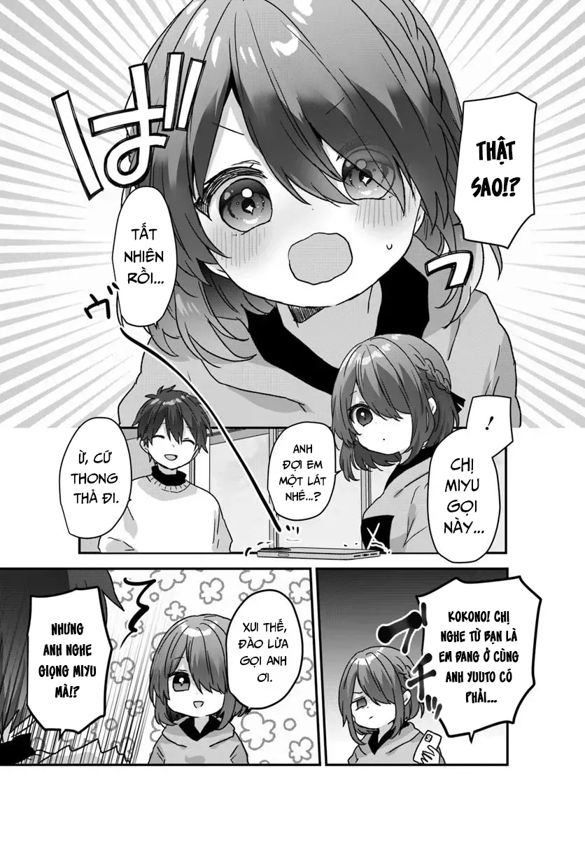Daigaku Nyuugakuji Kara Uwasa Sareteita Bishoujo San Shimai, Ikiwakareteita Gimai Datta. Chapter 6 - Trang 19