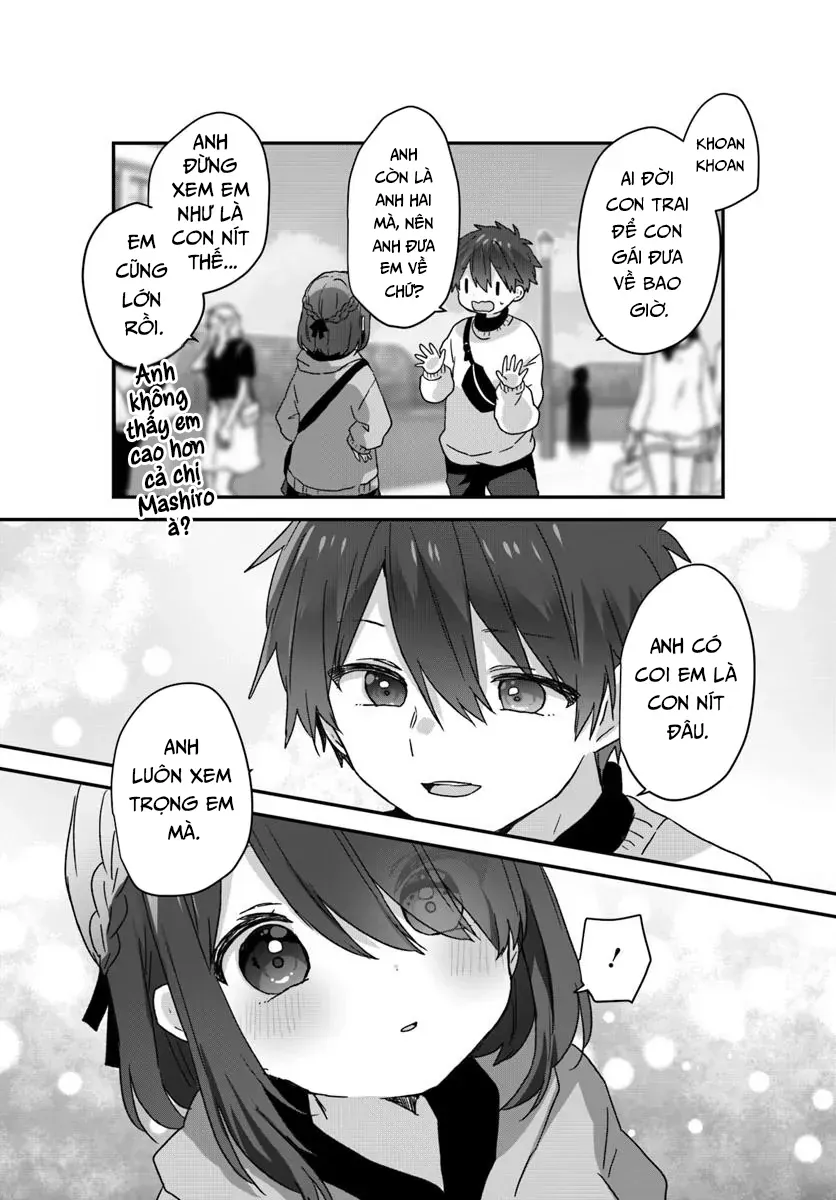 Daigaku Nyuugakuji Kara Uwasa Sareteita Bishoujo San Shimai, Ikiwakareteita Gimai Datta. Chapter 6 - Trang 24